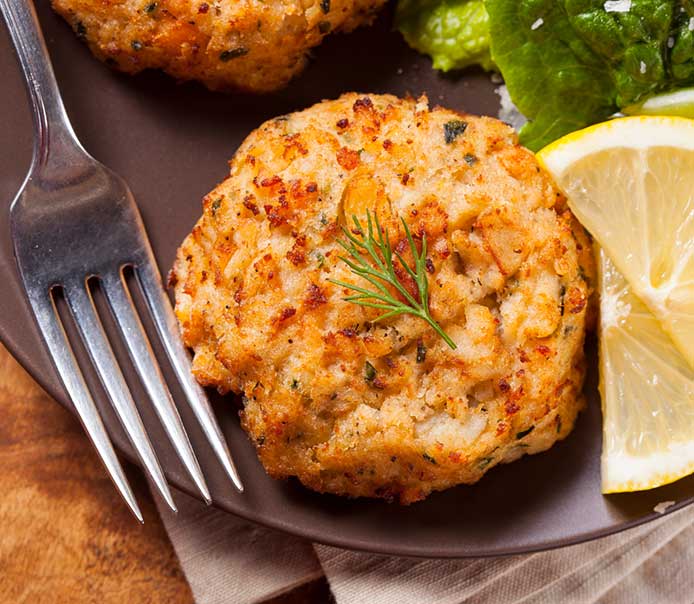 Crab cakes: Deliciously and Quintessentially